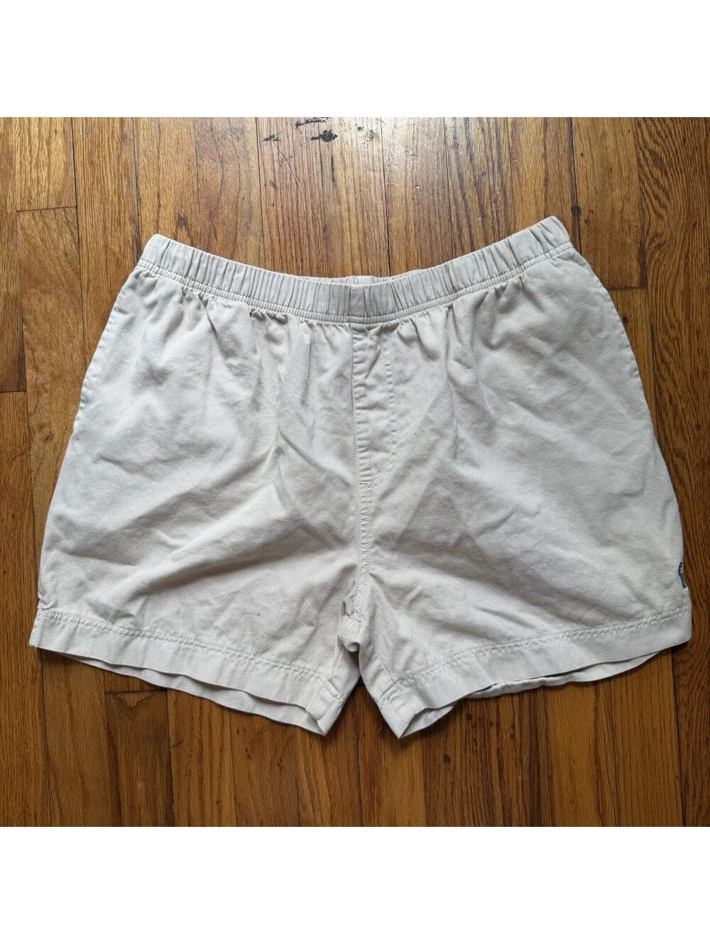 Chubbies Shorts Mens Large Beige Khaki Easy Short Casual Chino 4 Inch Inseam